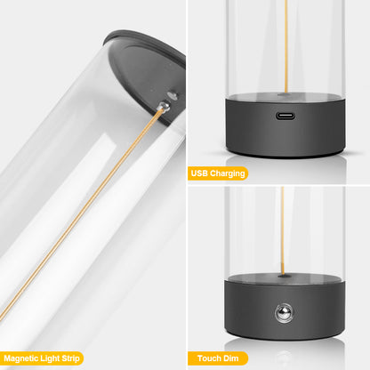 Minimalist Magnetic Lamp Touch Control Cordless Desk Lamp