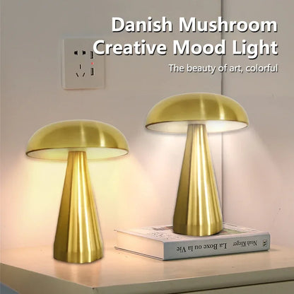 Retro Touch Metal Table Lamp Three Colours