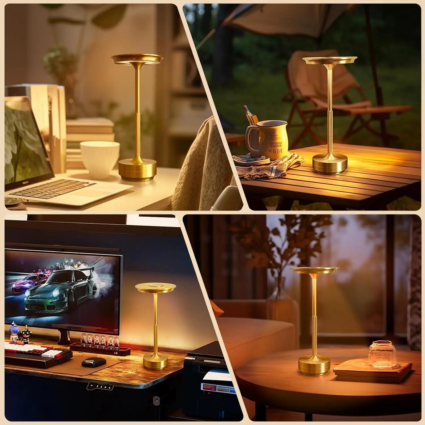 Wierless Simple Desk Lamp