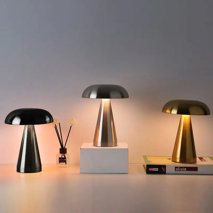 Retro Touch Metal Table Lamp Three Colours